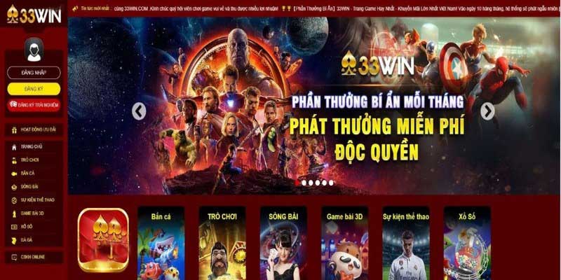Giới thiệu các thông tin về nhà cái 33Win hiện nay
