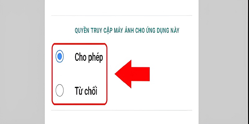 Xác nhận quyền truy cập 